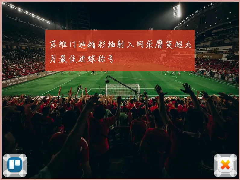 苏维门迪精彩抽射入网荣膺英超九月最佳进球称号